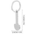 thumbnail image 3 of Miangastore 6pcs Trolley Tokens Key Ring Metal Small Tokens Shopping Cart Tokens Portable Cart Tokens, 3 of 8