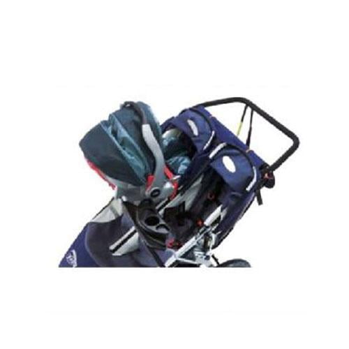 Bob Infant Car Seat Adapter For Duallie Stroller Silver Com Bob Infant Car Seat Adapter For Duallie, Bob Revolution Duallie With Car Seat Adapter