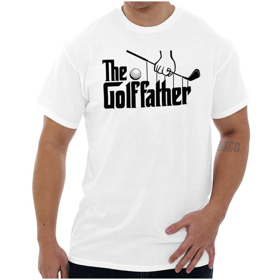 Funny Family The Golf Father Joke Men's Graphic T Shirt Tees Brisco Brands S