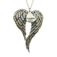 thumbnail image 1 of Xihbxyly Colgante de Corazón de Ángel, Joya Conmemorativa Alada, Elegante Decoración Navideña, Adorno Personalizado para El Árbol, Idea de Regalo Versátil, Regalo para La Familia o La Mamá, Tamaño 7,, 1 of 2
