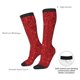 thumbnail image 4 of Balery Red Glitter Calcetines novedosos Calcetines deportivos Calcetines hasta la rodilla Calcetines de algodón Calcetines originales y geniales, 4 of 6