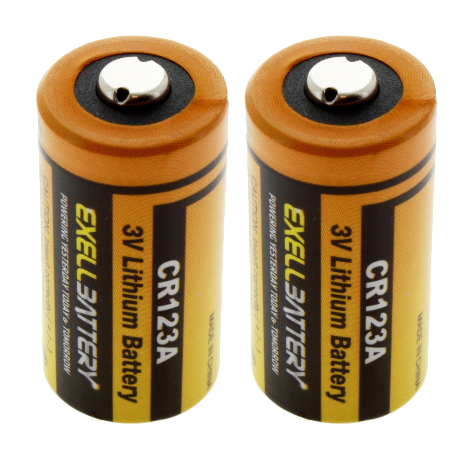 25 x CR123A CR123 CR17345 Photo Foto-Batterie 3V Lithium PANASONIC im  Blister 