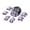 Purple, variant on Qholemyo 7Pcs Set Children Kids Helmet Knee Elbow Pad Cycling Skate Protecs, Comprehensive Kids Protective Gear Set, Ideal For Skateboarding Cycling