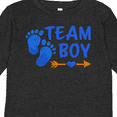 thumbnail image 4 of Inktastic Team Boy Boys or Girls Long Sleeve Toddler T-Shirt, 4 of 5