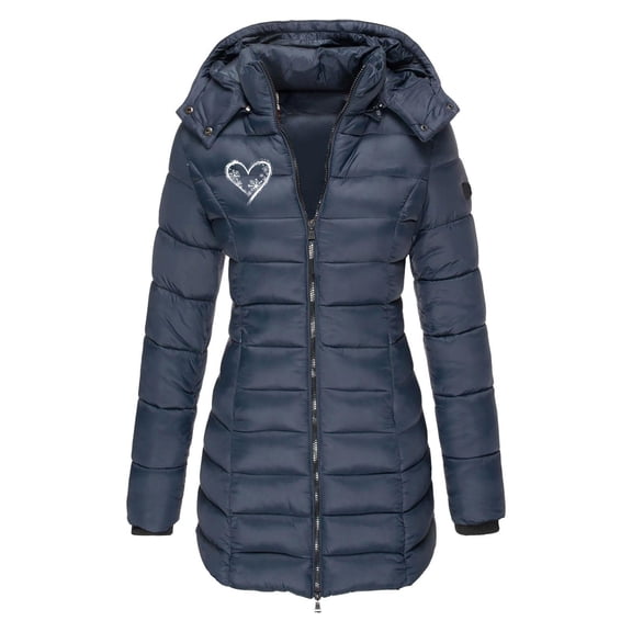 Cavosen Womens down Jacket Lightweight Winter Warm Long Down Jacket Packable Packable Coat with Hood Workout Insulated Travel Outerwear