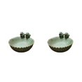 thumbnail image 1 of Injueey Baños hipoalergénicos para pájaros, seguros para amigos emplumados, comedero de nacimiento de cerámica inodoro, comedero para Type1 NO1, 1 of 6