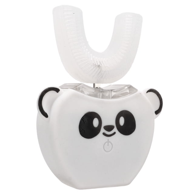 Cepillo de Dientos de Silicona Para Niños, Diseño de Dibujos Animados Limpio de 360 Grados de 360 PROCESOS IPX7 CEPILLO DE DIENTES ELECTRICO PARA NIROS PARA CEPILLA