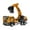 B, variant on Construction Trucks Play, Mini Friction Powered Engineering Vehicle, Crane, Excavator, Cement Mixer, Dump Truck Toys for Boys 3-5 Years Old, Die-Cast Trucks for Toddlers Kid