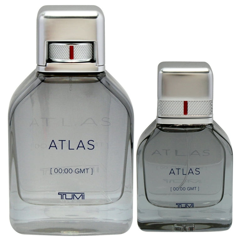 Tumi Atlas , 2 Pc Gift Set 3.4oz EDP Spray, 1oz EDP Spray