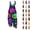 #01 Dark Purple, variant on Womens Halloween Jumpsuit Pumpkin Print Sleeveless Wide Leg Romper Adjustable Strap Casual Fall Outfit Costume Festival Wear,#01 Ginger,XXL