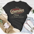 thumbnail image 3 of Its A Grunden Thing You Wouldnt Understand Shirt Personalized Name Shirt Shirts With Name, 3 of 4