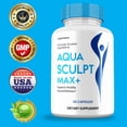 thumbnail image 3 of (3 Pack) Aqua Sculpt Max Capsules, AquaSculpt Max+ Supplement Maximum Strength All Natural Formula, 60 Day Supply per Bottle, 3 of 5