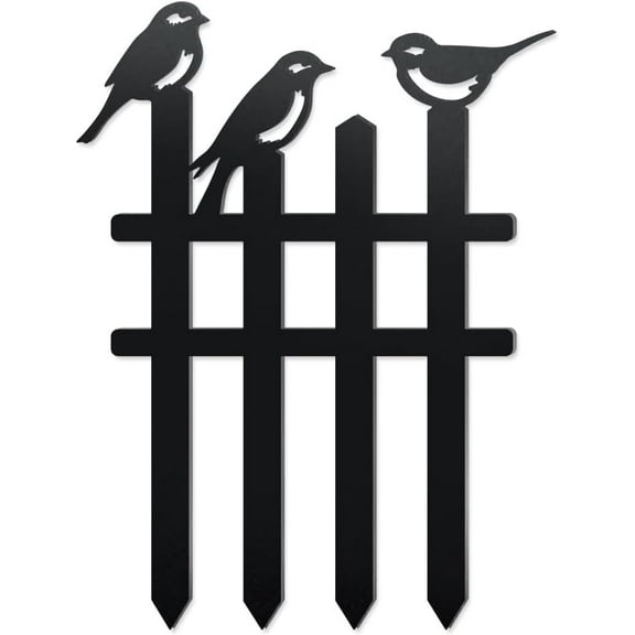Iron Garden Stakes for Outdoor Garden Decoration Bird 350x260x1.2mm