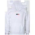 thumbnail image 1 of Rapid Dominance RS4-US1-WHT-03 Nous Flag 1 Graphique Pull-Over Sweat-Shirt&44; Blanc - Grand, 1 of 1