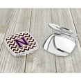 thumbnail image 3 of Letter N Chevron Purple and Gold Compact Mirror CJ1058-NSCM, 3 of 4
