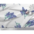 thumbnail image 3 of Soimoi Viscose Chiffon Fabric Lavender Flower Print Fabric by the Yard 42 Inch Wide, 3 of 3
