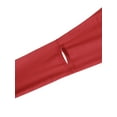 thumbnail image 3 of Cinturón Obi de satén para mujeres de tallas grandes, con lazo autoadherente, cinturón ancho para la cintura de vestido nupcial 41.73-49.61" Rojo, 3 of 7