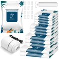 thumbnail image 1 of GALASALA Bolsas de Almacenamiento de Vac&iacute;o 12 Pcs, Bolsas al Vacio Ropa para Viaje Reutilizables, Bolsas de Compresi&oacute;n con Bomba Vacio El&eacute;ctrica y mano, Ahorro Espacio, 1 of 6