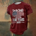 thumbnail image 2 of Wxolcjlv Mens T-Shirt Us 250Th Anniversary Printed Short Sleeve T Shirt For Celebrate 250Th Anniversary Of America Patriotic Veteran Tee,Size S-3XL, 2 of 3