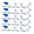 thumbnail image 2 of 20 piezas de 3/8" de conexión a presión para agua, accesorios de plomería, piezas de repuesto para purificador de agua, conjunto de instalación, 2 of 7