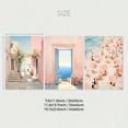 thumbnail image 4 of 3pcs Pink Preppy Beach Coastal Door Oil Canvas Wall Art Print, Girly Apartment Bedroom Decor, Aesthetic Preppy Prints Posters, Vintage Wall Art, Ideal Gifts for Bedroom, Living Room, Bathroom, Rooms, 4 of 4