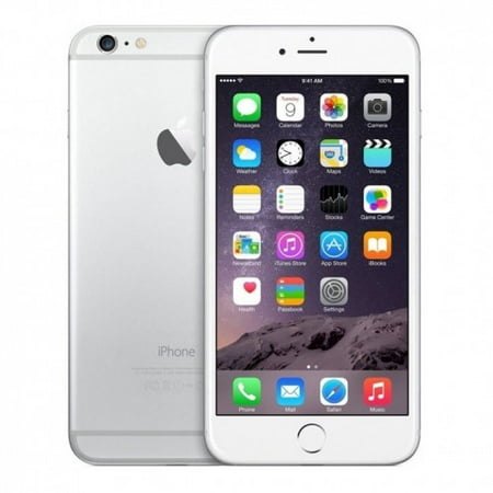 Refurbished Apple iPhone 6 Plus 16GB, Silver -