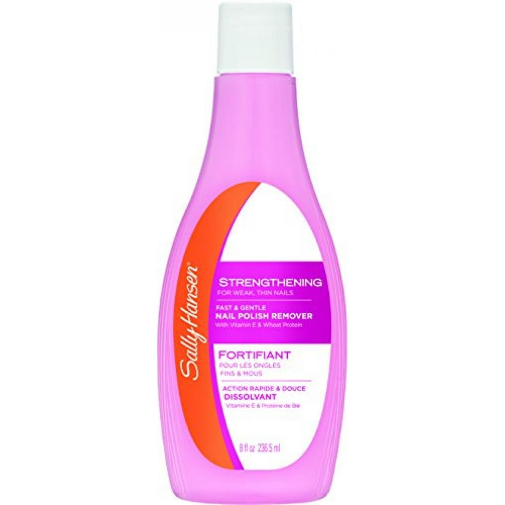 Sally hansen nail polish remover, strengthening Sally Hansen Nail Polish Remover, Strengthening - 8 oz - Walmart.com