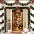 thumbnail image 6 of Best Christmas Gifts 2025 Christmas Decorations 35X71 Inch Santa Claus Christmas Door Cover For Festival Party Backdrop Best Christmas Decor Home, 6 of 6