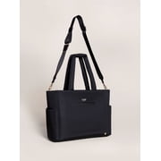 JuJuBe Signature Large Utility-Strap Tote Diaper Bag - Black