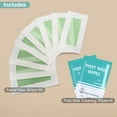 thumbnail image 6 of Charmonic Facial Wax Strips-60 Strips for Women, Hair Remover Waxing Kit for Face Eyebrow Upper Lip Cheek with 60 Face Wax Strips + 6 Wax Wipes, 6 of 13
