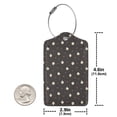 thumbnail image 4 of Sikiie Funny Chicken Luggage Tag for Suitcase Leather Baggage Tag with Stainless Steel Loop Privacy Cover for Women Men Girls-1, 4 of 5