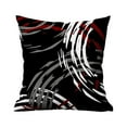 thumbnail image 1 of Billuyoard Fundas de almohada negras y rojas, fundas de almohada elegantes y duraderas para el hogar, transpirables, suaves y fáciles de cuidar Decoración del hogar W0081-39, 1 of 6