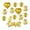 YE, variant on EGNMCR Water Balloons, Balloons Valentine's Day Decoration Flag Glitter Flower Decoration Party the balloon