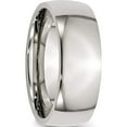 thumbnail image 4 of Stainless Steel Polished 8mm Half Round Band (Size 12) Made In China sr23-12, 4 of 5