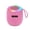Pink-PK Home Decor, variant on karymi Portable Bluetooth Speaker with RGB Light Effects Subwoofer Loud Volume TF Card and USB Support Wireless Stereo Pairing for Home Outdoor Travel Gift Ideas