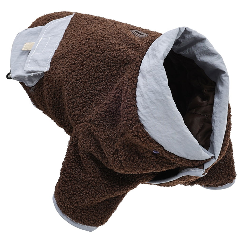 Long Back Dog Apparel for Narrow Bodied Whippet Breeds Warm Fleece Coat with Pull On Wear and Indoor Comfort Daily