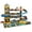 Yellow, variant on Parking Garage Toy Playset, Race Car Ramp Track Toys Sets with 6 Little Alloy Cars for Kids, Blue