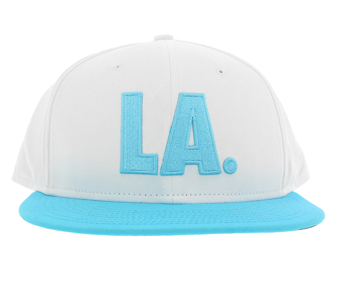 Nike Los Angeles Unisex JDI True Snapback Hat White/Blue