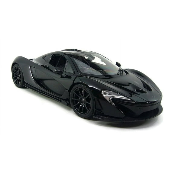Wonder Wheels 1:14 RC Remote Control McLaren P1 Sports Car With Lights and Open Doors - Black