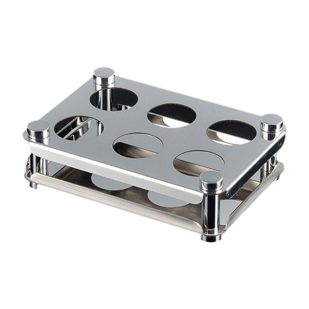 Soporte para bandeja de tazas Bandeja Para Servir Vasos De , Bandeja Para Servir De 15ml Para Restaurante, Boda, Hogar, 6 Agujeros