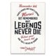 thumbnail image 1 of Decoración de pared Open Road Brands The Sandlot Legends Never Die, 1 of 5