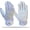 ‎White - Grey, variant on Stealth Padded Football Lineman Gloves – White, Battle College Lineman, Be a Villain Not a Joker with Padded Stealth Football Gloves with Padded Protection, Youth, Kids, Men, Boys, Small to XXL Sizes