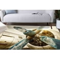 thumbnail image 3 of Aricraft Propeller Rug, Modern Rugs, Trendy Rugs, Modern Rug, Pattern Rug, Bedroom Rug, Dining Room Rug, Step Rug, Kitchen Rug, Thick Rug, 3.3'x9.2' - 100x280 cm, 3 of 8