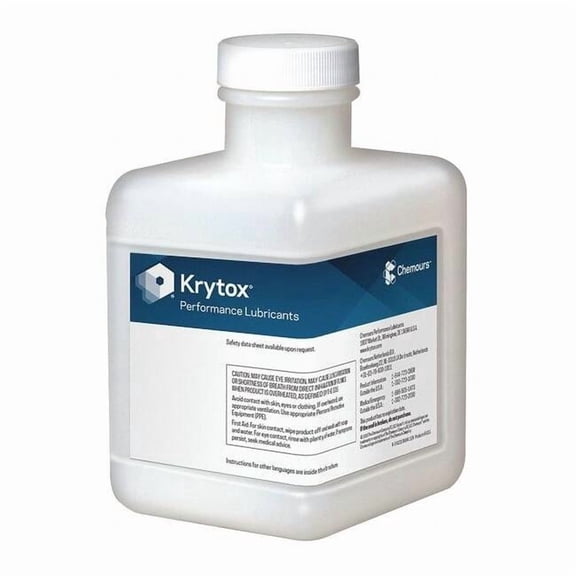 Krytox 1kg, Pail, Synthetic, Clear 1506