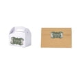 thumbnail image 2 of Koyal Wholesale Sage Green | Cream Floral Blossoms Fall Wedding, Fancy Frame Label Stickers, Enjoy!, 36-Pack, 2 of 4