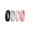 Pack C: Black, Marble C, Light Pink G, Light Red H, variant on ThunderFit Silicone Rings for Women, Rubber Engagement Wedding Bands Vine Design 5.5mm Wide 2mm Thick - Variety Multipack 4-10