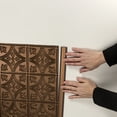 thumbnail image 3 of FASÄDE 47 in. Decorative Vinyl Divider Trim Oil Rubbed Bronze (5 Pack), 3 of 8