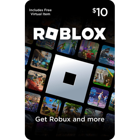 Roblox $10 Physical Gift Card