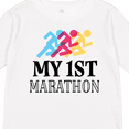 thumbnail image 4 of Inktastic My 1st Marathon Race Boys or Girls Long Sleeve Toddler T-Shirt, 4 of 5