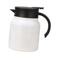 thumbnail image 3 of Luzkey Insulated Kettle, Flask with Tea Strainer, Tightly Sealing Lid, Heat Retention, 1 Liter, Coffee Pot, Hot Water Jug ​​for The Kitchen white, 3 of 8